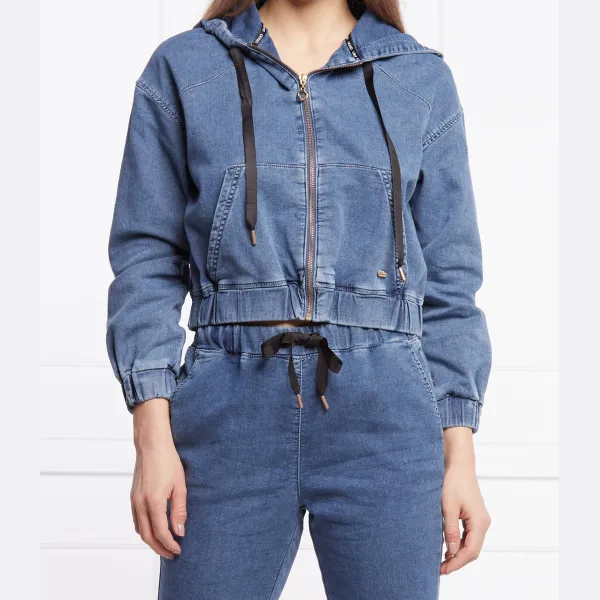 Укороченная джинсовая куртка открытого кроя Liu Jo, синий
Укороченная джинсовая куртка открытого кроя Liu Jo, синий