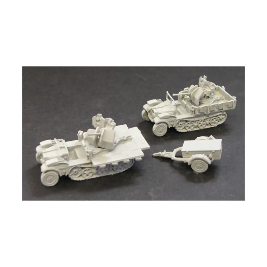 ЗСУ SdKfz 10/4, WWII Command Decision Miniatures - Germany - Artillery, AA's, AFV's, & AT's (15mm) (Old Glory)
ЗСУ SdKfz 10/4, WWII Command Decision Miniatures - Germany - Artillery, AA's, AFV's, & AT's (15mm) (Old Glory)