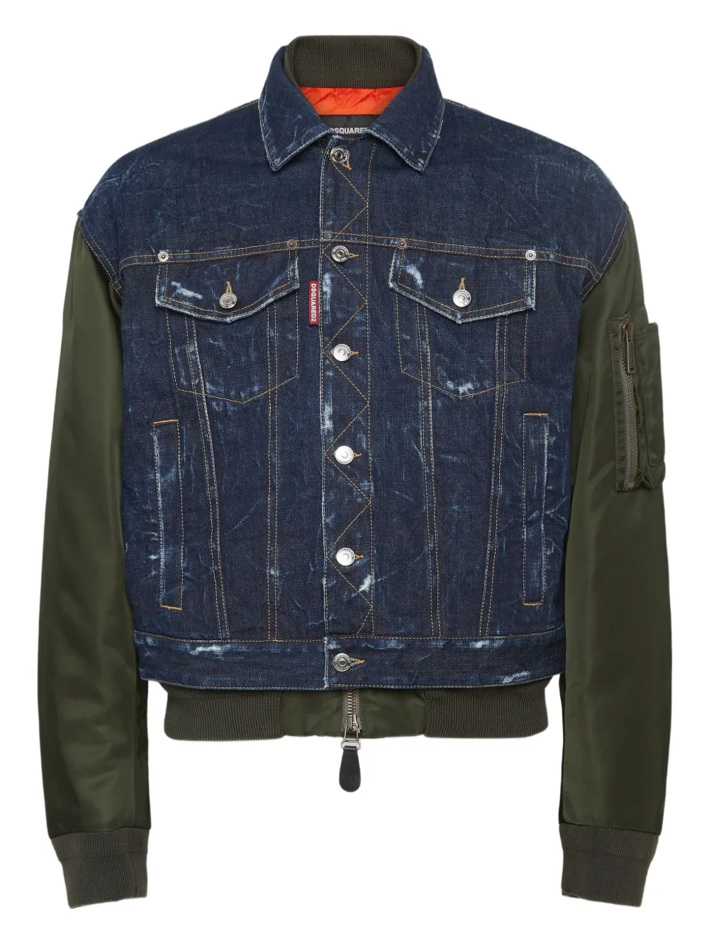 Бомбер Aviator Hybrid DSQUARED2, синий
Бомбер Aviator Hybrid DSQUARED2, синий