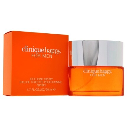 Clinique Happy Men Eau de Toilette Spray 50ml
Clinique Happy Men Eau de Toilette Spray 50ml