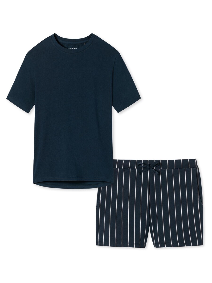 Пижама SCHIESSER Organic Cotton, синий
Пижама SCHIESSER Organic Cotton, синий
