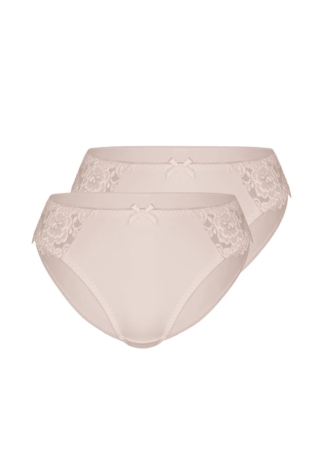 Классические кружевные трусики 2 шт. в упаковке Sassa, цвет nude
Классические кружевные трусики 2 шт. в упаковке Sassa, цвет nude