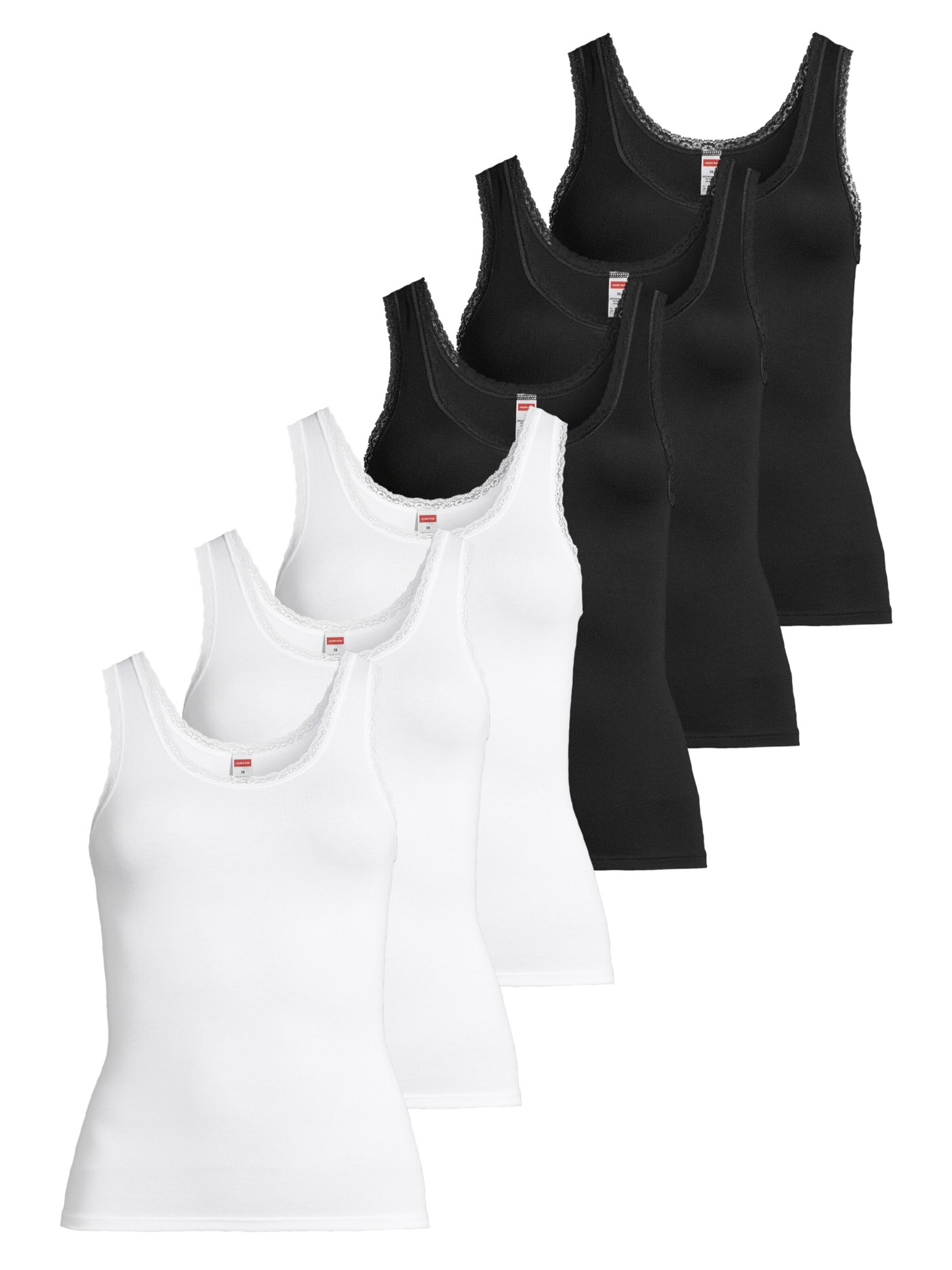 CON-TA Майка 'Modal' в натуральном белом цвете
CON-TA Майка 'Modal' в натуральном белом цвете