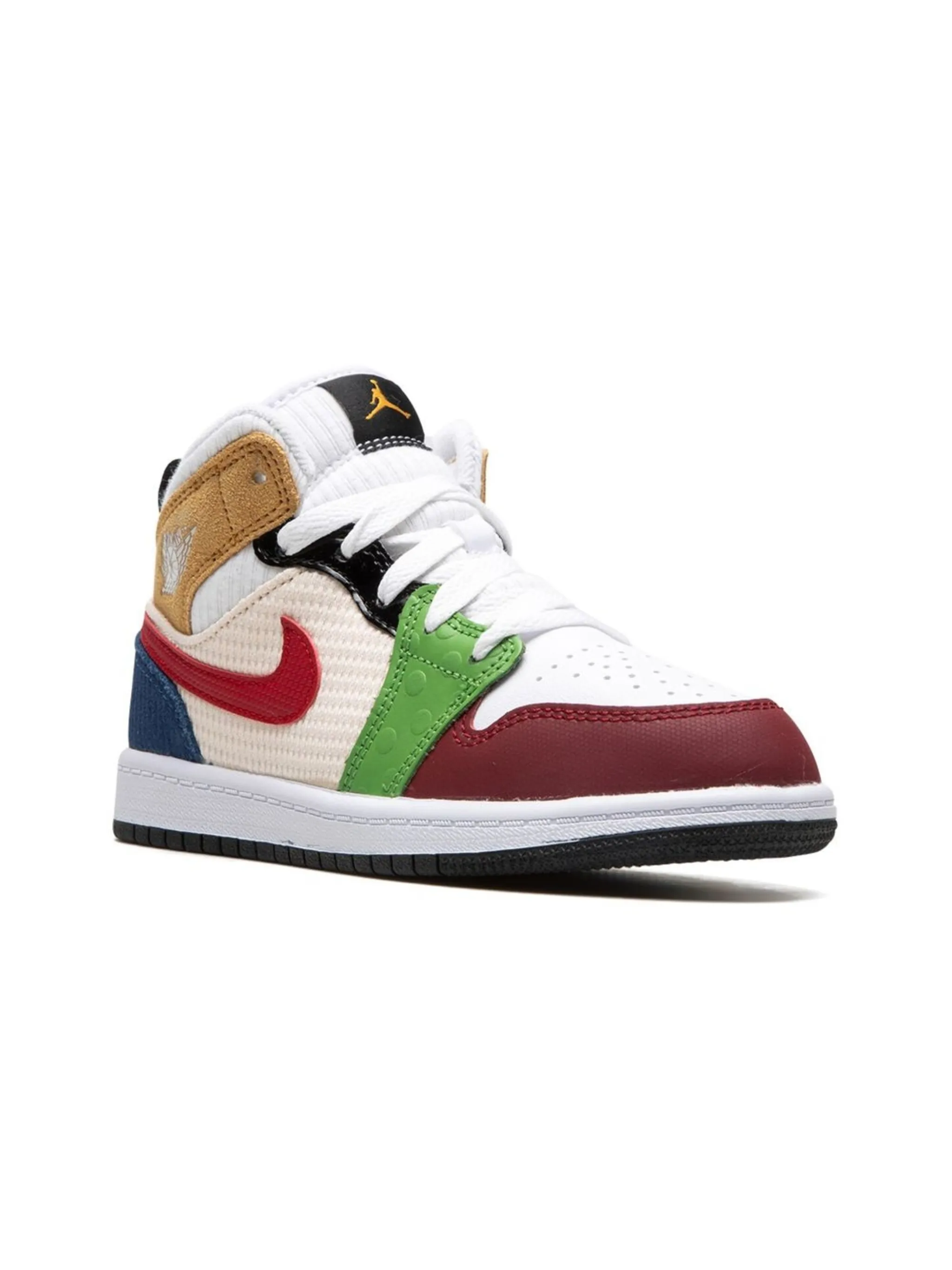 Кроссовки Jordan 1 Mid SE Patchwork Jordan Kids, белый
Кроссовки Jordan 1 Mid SE Patchwork Jordan Kids, белый