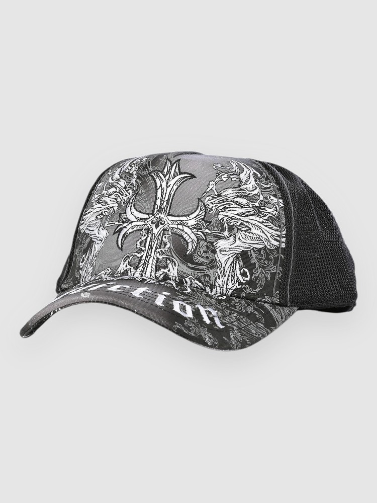 Бейсболка Affliction Jump Cap, black
Бейсболка Affliction Jump Cap, black