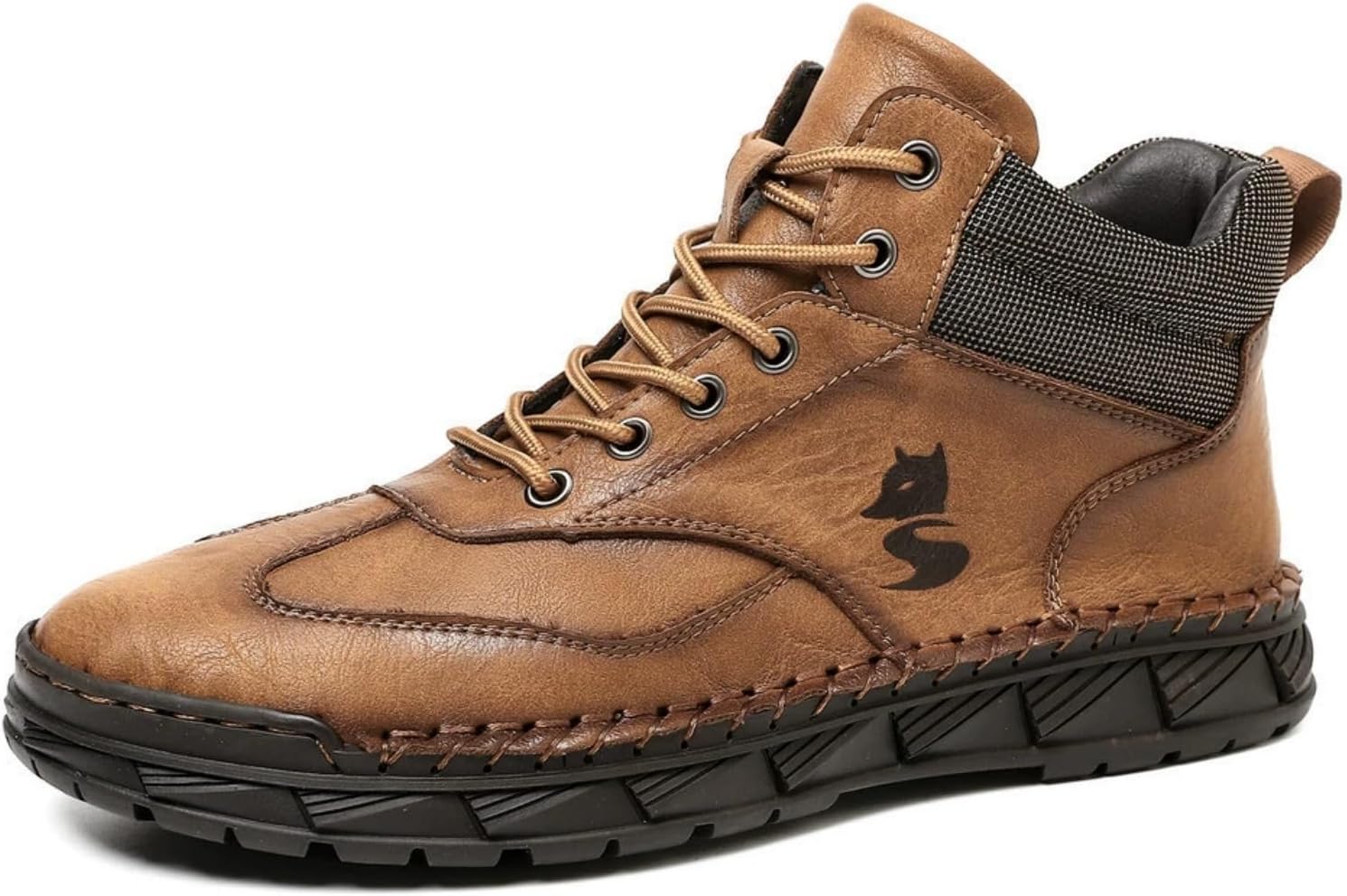 Мужские ботинки на щиколотку из искусственной кожи, комфортные, ручной работы, широкие, водонепроницаемые, с высоким верхом, на плоской подошве, модная обувь для вождения, работы и походов Xjypuu2, коричневый
Мужские ботинки на щиколотку из искусственной кожи, комфортные, ручной работы, широкие, водонепроницаемые, с высоким верхом, на плоской подошве, модная обувь для вождения, работы и походов Xjypuu2, коричневый