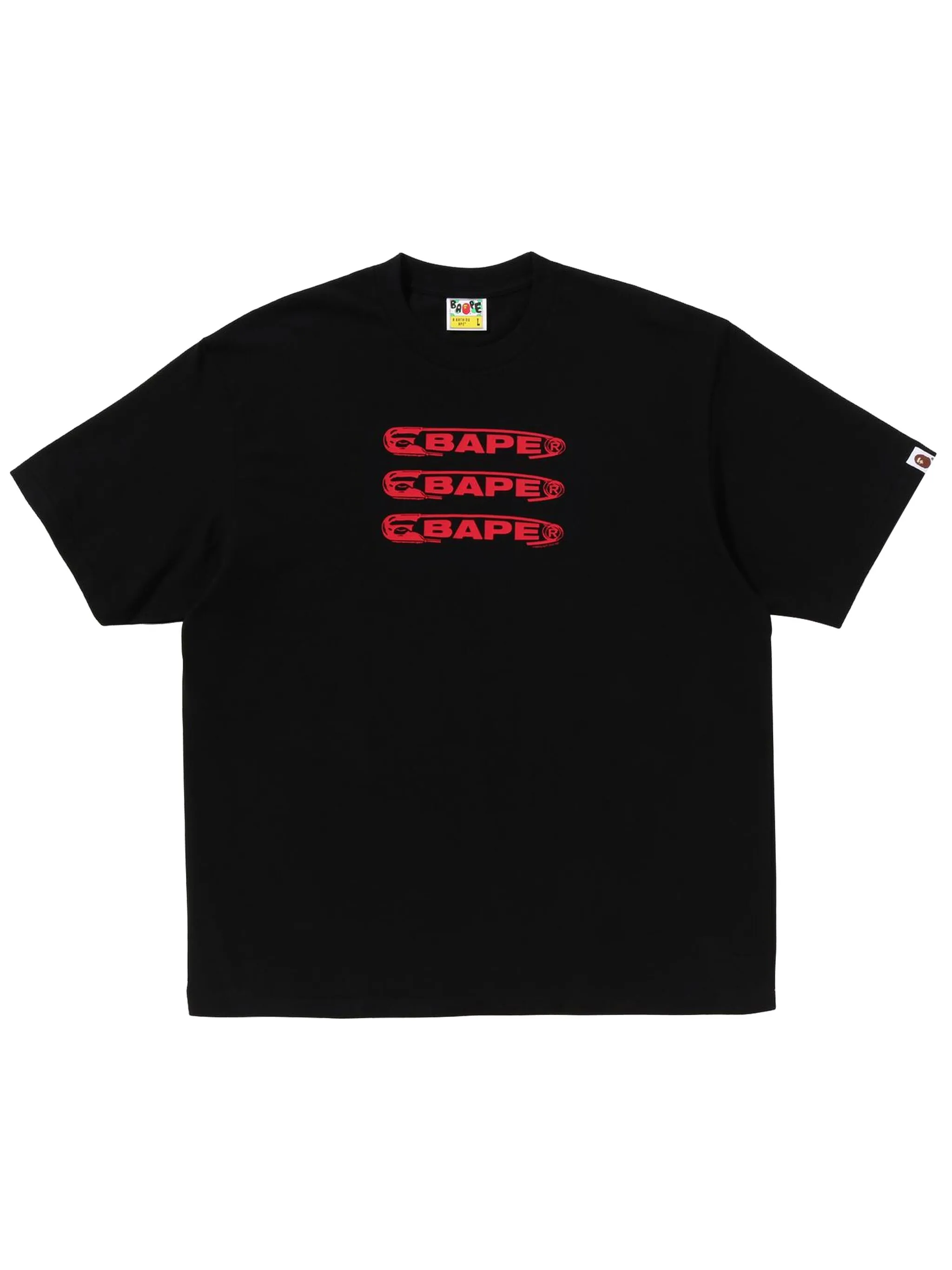 Футболка с логотипом A Bathing Ape, черный
Футболка с логотипом A Bathing Ape, черный