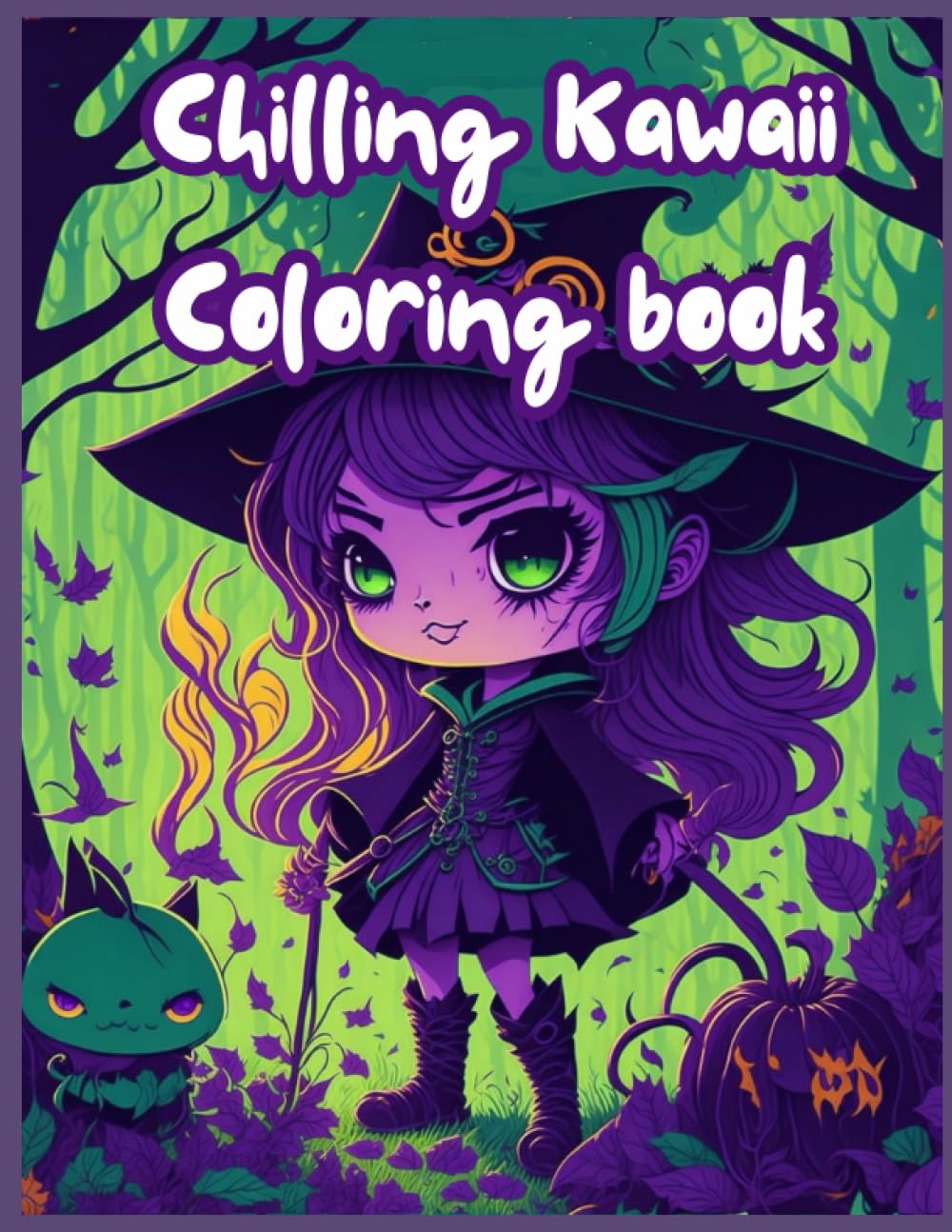 Chilling Kawaii Coloring book: Spooky Pastel Goth Chibi Pages for Adults (Creepy, Cute, Horror, Coloring Book) (Independently published)
Chilling Kawaii Coloring book: Spooky Pastel Goth Chibi Pages for Adults (Creepy, Cute, Horror, Coloring Book) (Independently published)