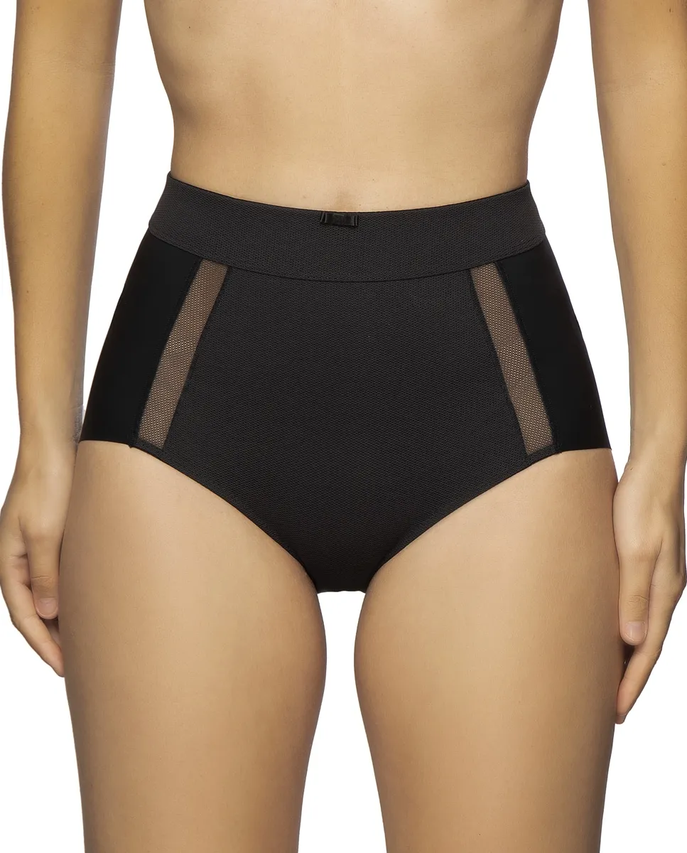 Бесшовная утягивающая микрофибровая повязка с вставками из тюля Felina, черный
Бесшовная утягивающая микрофибровая повязка с вставками из тюля Felina, черный