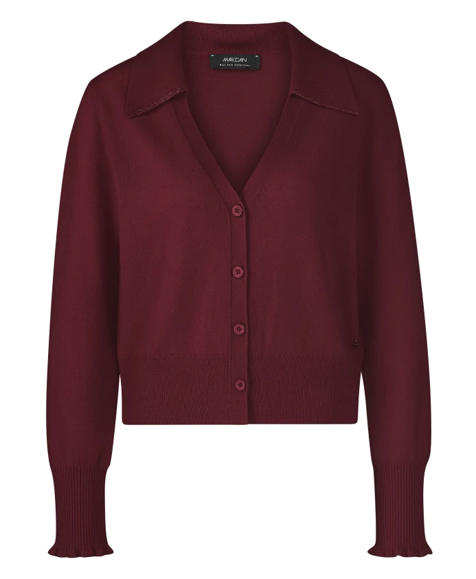 Укороченный кашемировый кардиган Marc Cain, коричневый
Укороченный кашемировый кардиган Marc Cain, коричневый