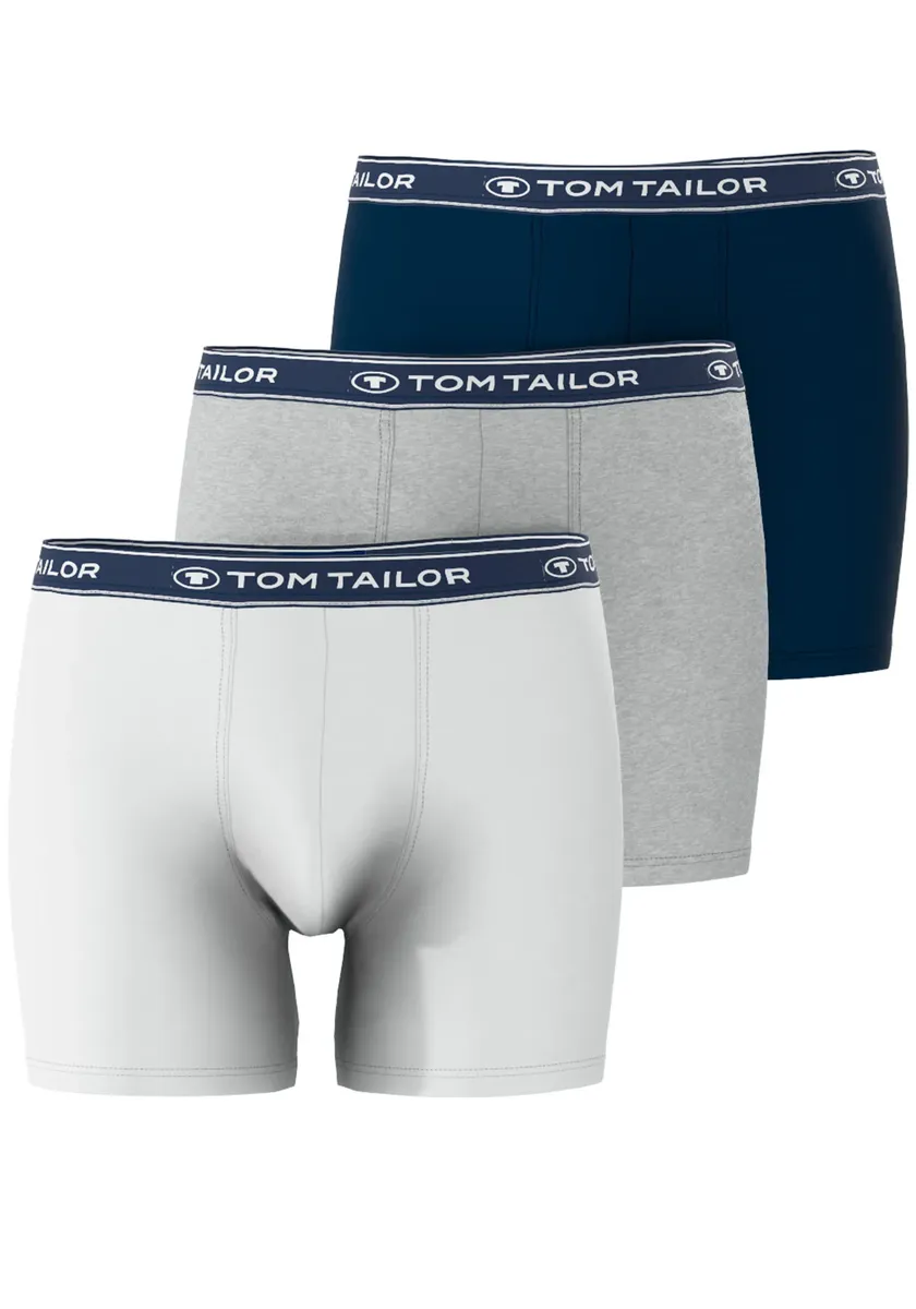 Боксерские шорты TOM TAILOR "Buffer" (3 шт. в упаковке) идеально подходят на каждый день, белый
Боксерские шорты TOM TAILOR "Buffer" (3 шт. в упаковке) идеально подходят на каждый день, белый