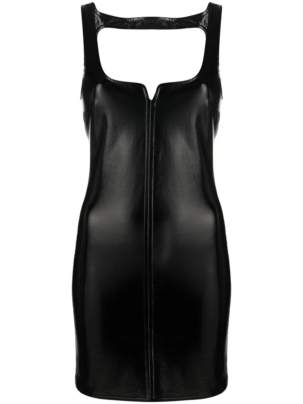 Облегающее платье мини Courrèges, черный
Облегающее платье мини Courrèges, черный