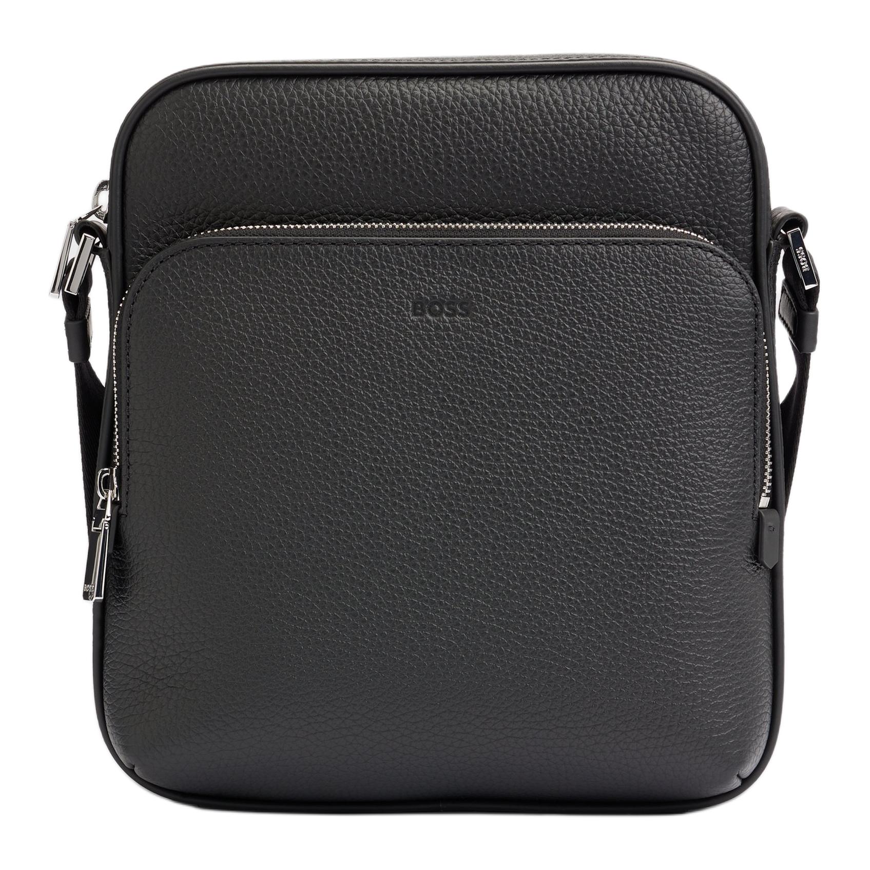 HUGO BOSS Кожаная сумка через плечо мужская черная
HUGO BOSS Кожаная сумка через плечо мужская черная