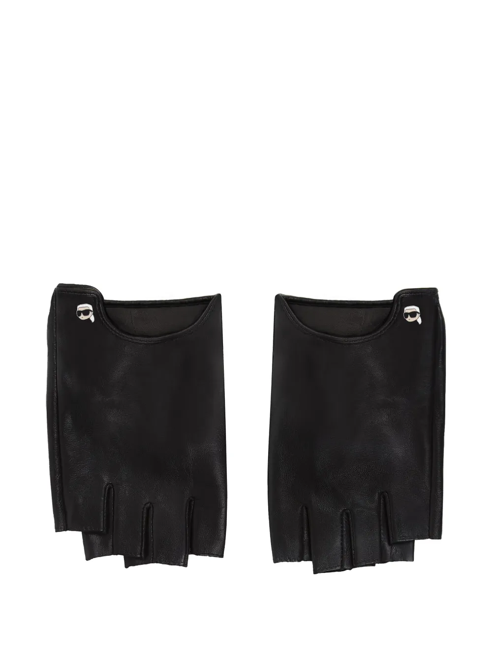 Перчатки Ikon KARL LAGERFELD, черный 
Перчатки Ikon KARL LAGERFELD, черный