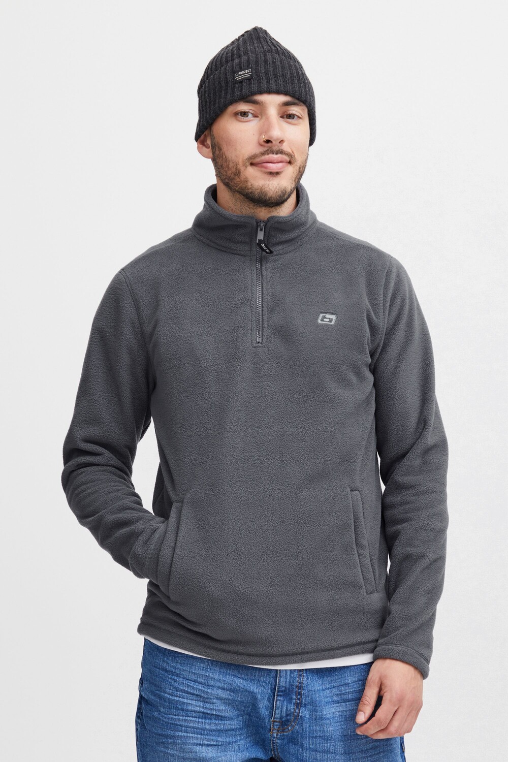 Пуловер BLEND Fleecejacke BHFlint, серый
Пуловер BLEND Fleecejacke BHFlint, серый