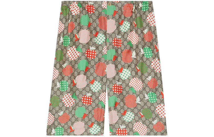 Шорты мужские Gucci с цветным принтом, коричневый
Шорты мужские Gucci с цветным принтом, коричневый