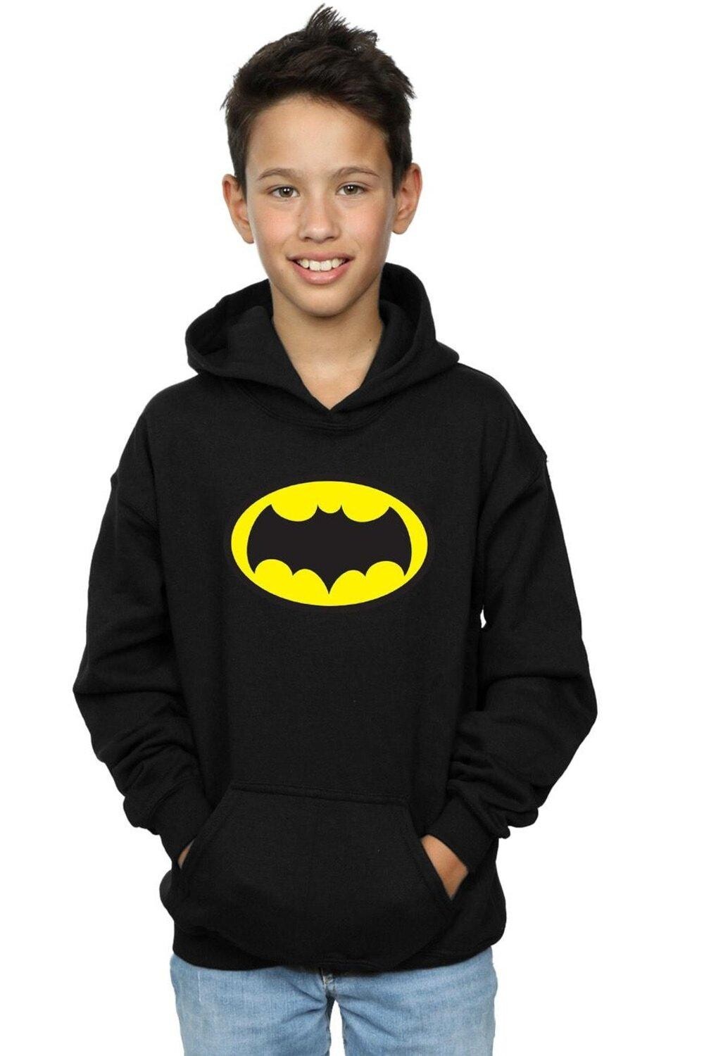 Толстовка с логотипом сериала «Бэтмен» DC Comics, черный
Толстовка с логотипом сериала «Бэтмен» DC Comics, черный