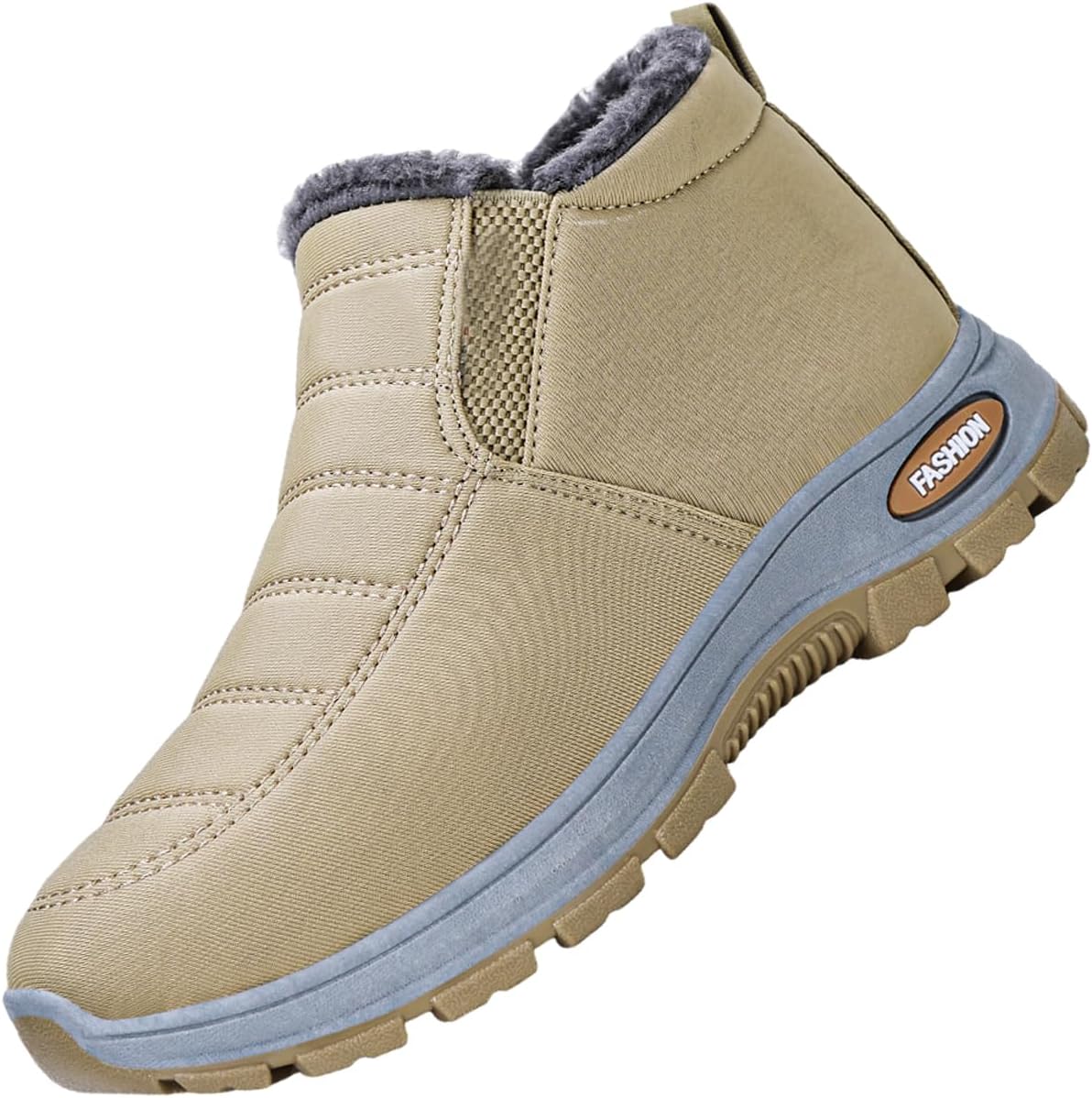 Женские зимние ботинки водонепроницаемые с меховой подкладкой, слипоны, укороченные снежные ботиночки для ходьбы, с поддержкой свода стопы, удобные, легкие, кроссовки унисекс Generic, хаки
Женские зимние ботинки водонепроницаемые с меховой подкладкой, слипоны, укороченные снежные ботиночки для ходьбы, с поддержкой свода стопы, удобные, легкие, кроссовки унисекс Generic, хаки