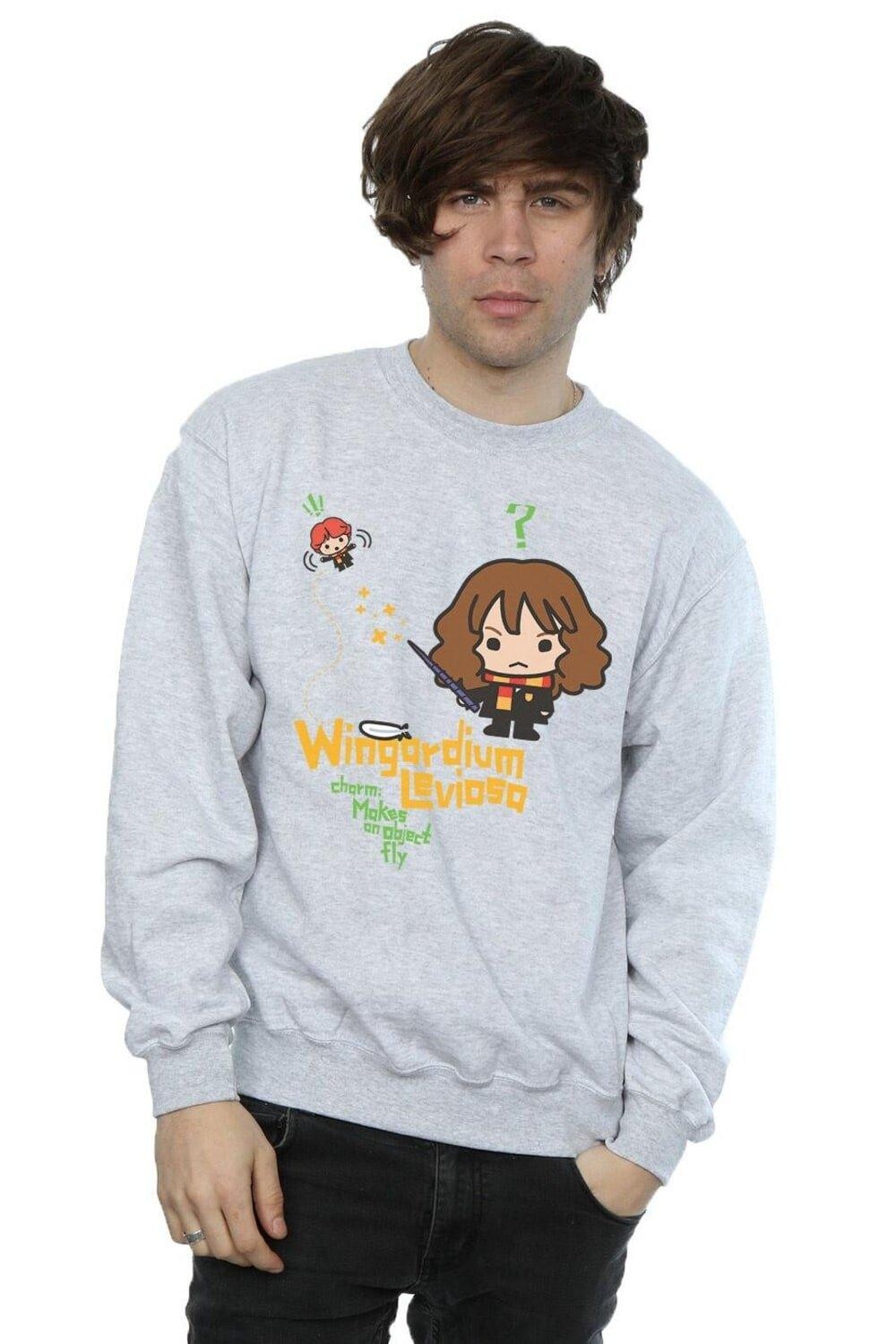 Гермиона Грейнджер Толстовка Вингардиум Левиоса Harry Potter, серый
Гермиона Грейнджер Толстовка Вингардиум Левиоса Harry Potter, серый