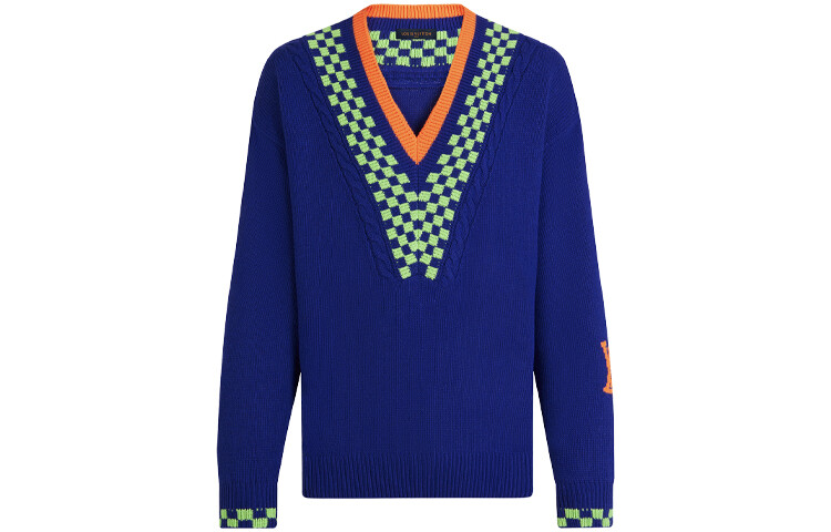 Свитер кашемировый Louis Vuitton мужской, синий
Свитер кашемировый Louis Vuitton мужской, синий