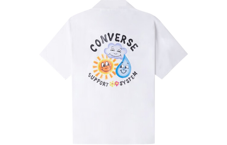 Skate Woven Shirt Men White Converse, белый 
Skate Woven Shirt Men White Converse, белый