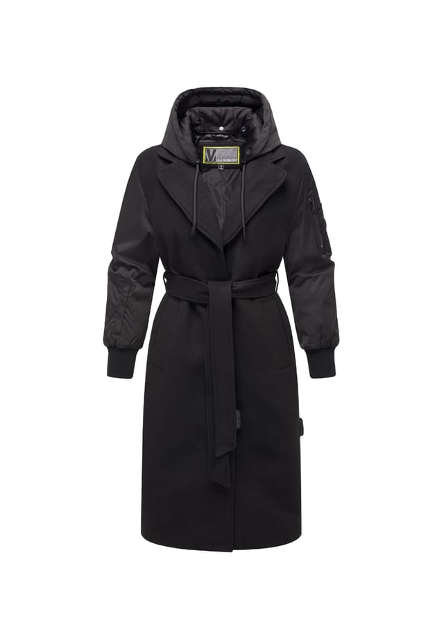 Шерстяное пальто tjadee 16 Marikoo, черный
Шерстяное пальто tjadee 16 Marikoo, черный