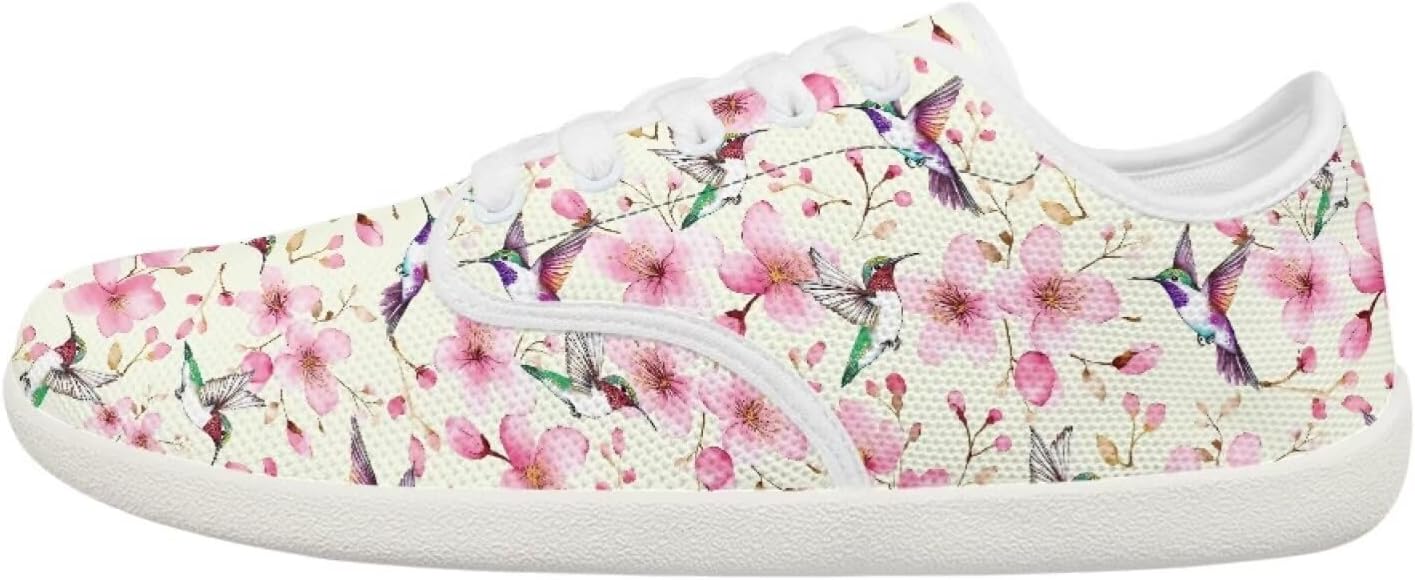 Женские и подростковые кроссовки Forchrinse с декоративной бабочкой, широкие, для бега и тенниса, с нулевым перепадом, модные кроссовки с мягкой подошвой, Hummingbird Plumeria
Женские и подростковые кроссовки Forchrinse с декоративной бабочкой, широкие, для бега и тенниса, с нулевым перепадом, модные кроссовки с мягкой подошвой, Hummingbird Plumeria