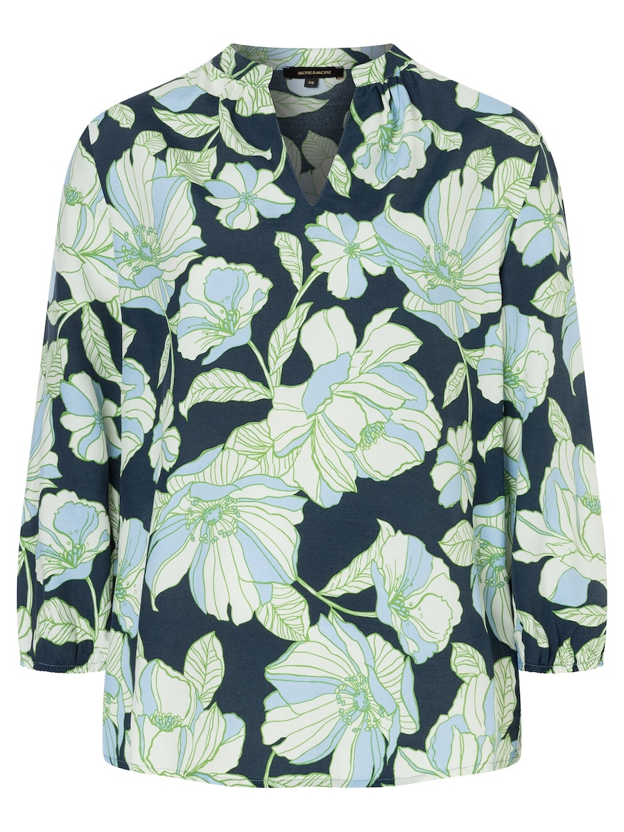 Блуза MORE & MORE, темно-синий/пастельно-голубой
Блуза MORE & MORE, темно-синий/пастельно-голубой