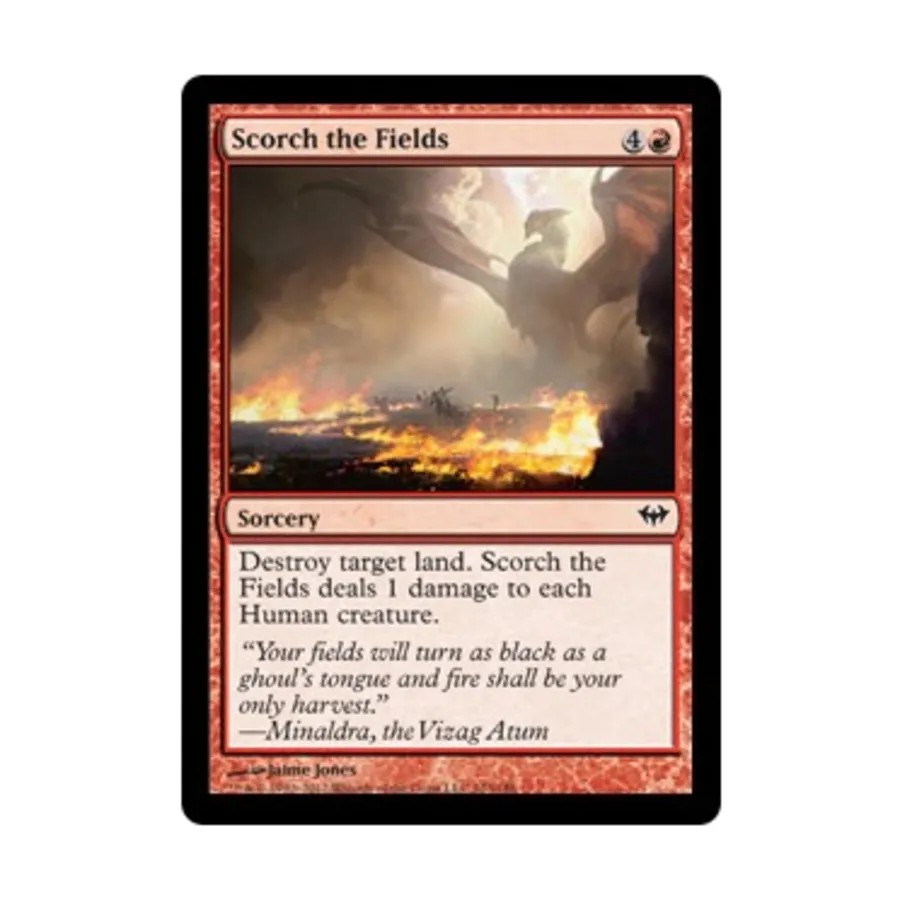 CCG Выпалить поля (С), MTG - Dark Ascension
CCG Выпалить поля (С), MTG - Dark Ascension