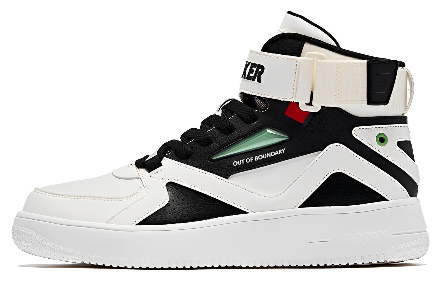 Обувь для скейтбординга Мужская с высоким верхом Черный/м Qiaodan
Обувь для скейтбординга Мужская с высоким верхом Черный/м Qiaodan