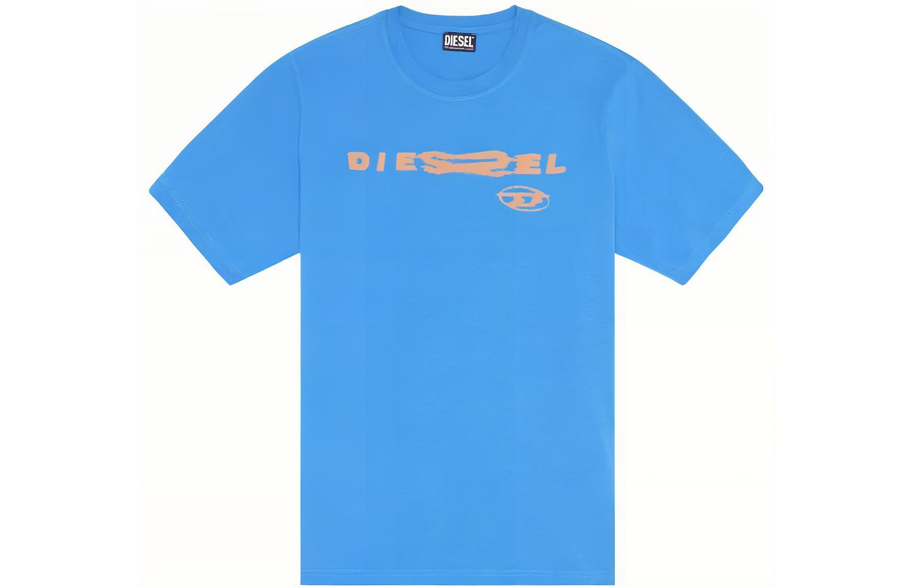 DIESEL Футболка мужская синяя, Синий, DIESEL Футболка мужская синяя
DIESEL Футболка мужская синяя, Синий, DIESEL Футболка мужская синяя