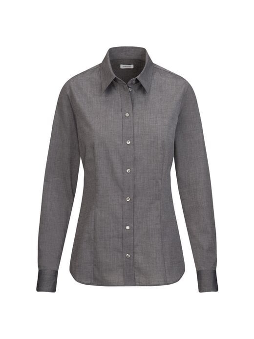 Однотонная блузка-рубашка Seidensticker, серый
Однотонная блузка-рубашка Seidensticker, серый