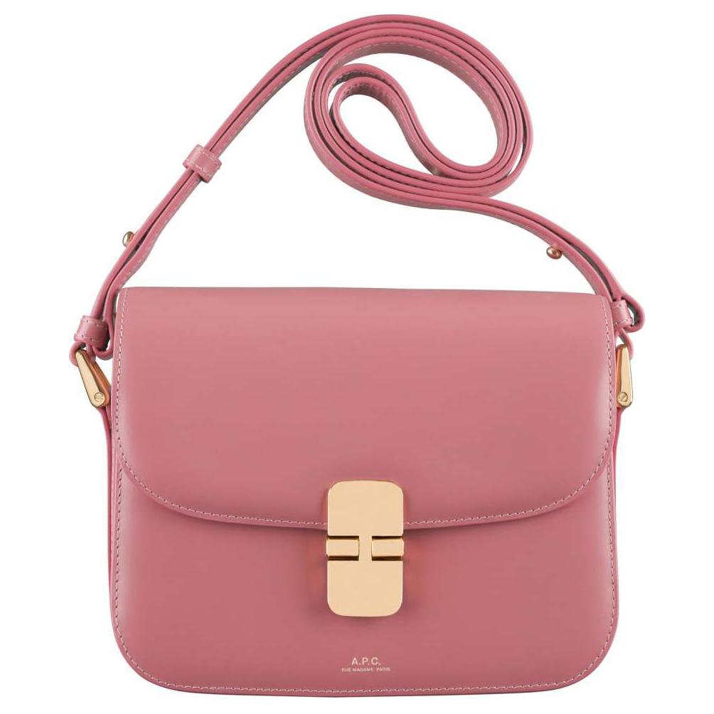 Сумка через плечо из кожи теленка Grace малого размера для женщин розовый A.P.C
Сумка через плечо из кожи теленка Grace малого размера для женщин розовый A.P.C