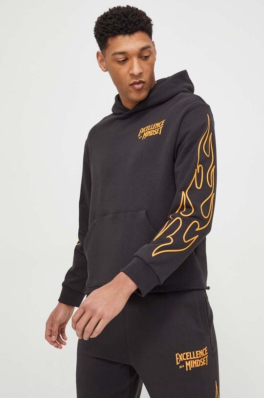 Хлопковая толстовка Puma, черный
Хлопковая толстовка Puma, черный