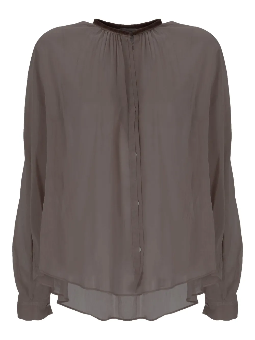 Застёгивающийся топ Forte Forte, серый
Застёгивающийся топ Forte Forte, серый