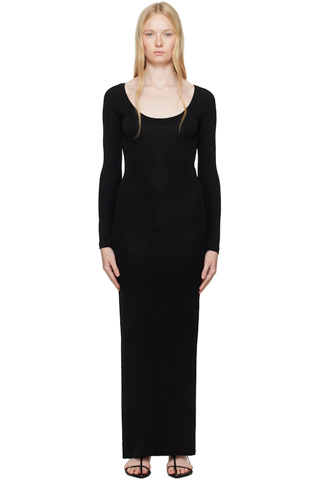 Макси-платье с круглым вырезом Aya Muse, черный
Макси-платье с круглым вырезом Aya Muse, черный