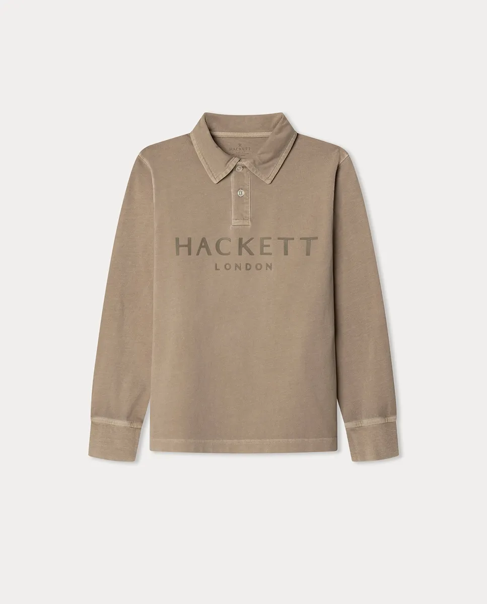 Детская рубашка-поло с длинным рукавом Hackett, песочный
Детская рубашка-поло с длинным рукавом Hackett, песочный