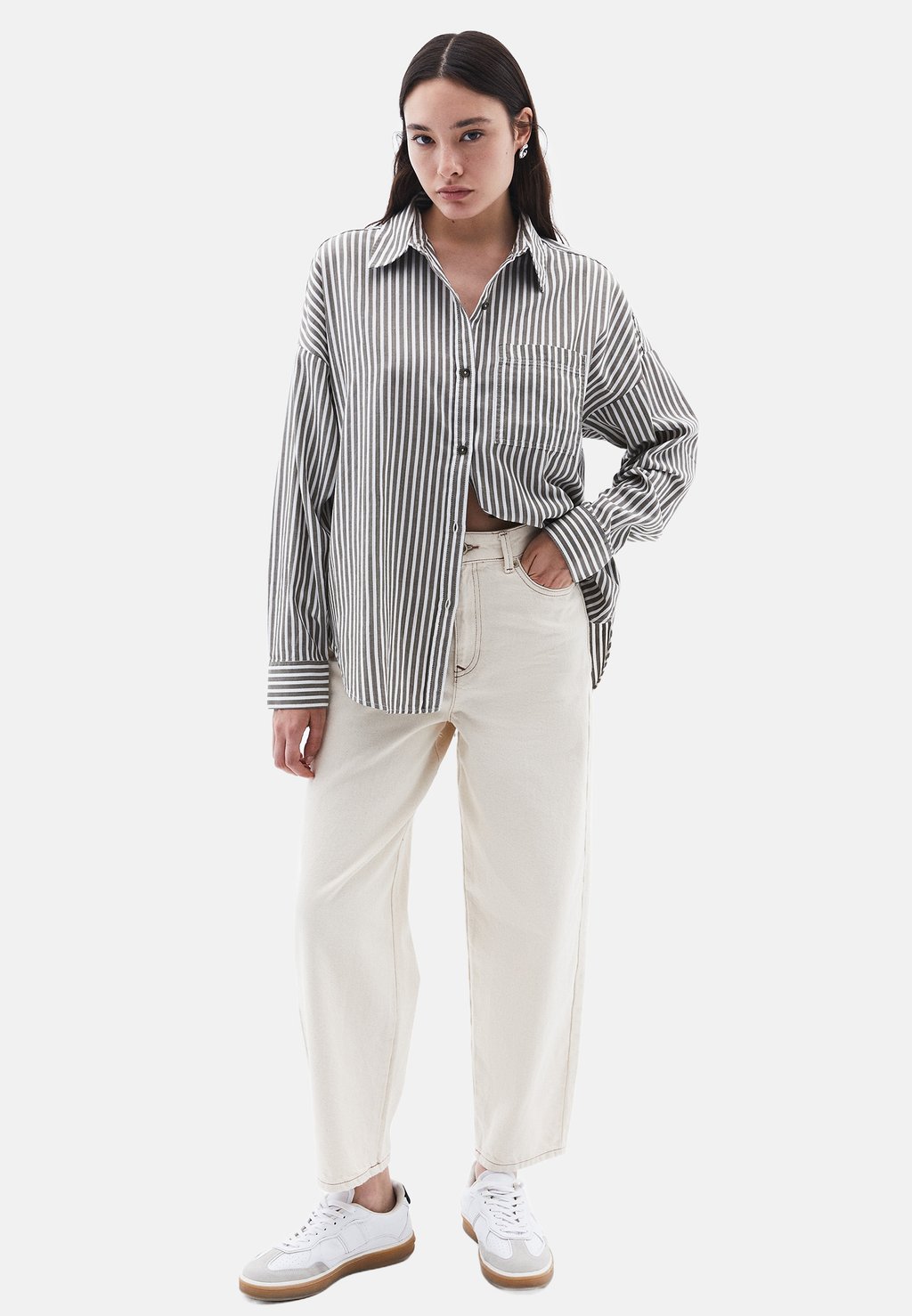 Блузка на пуговицах OXXO, светло-серый
Блузка на пуговицах OXXO, светло-серый