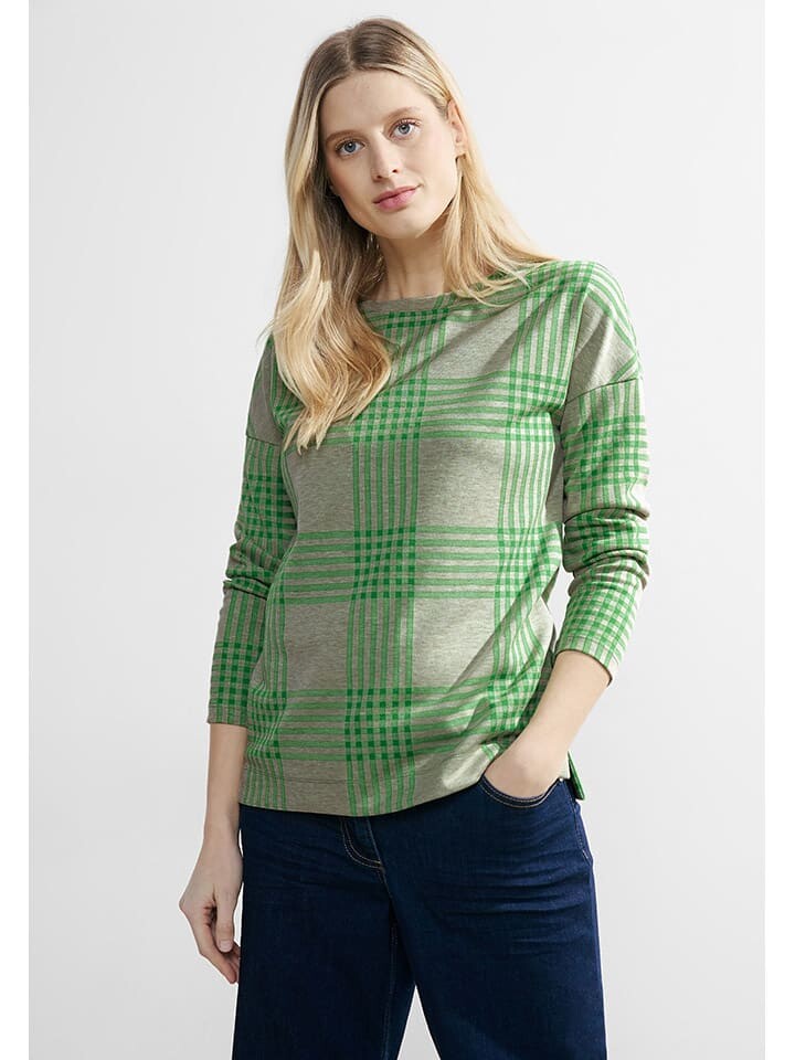 Лонгслив Cecil, цвет grau/grün
Лонгслив Cecil, цвет grau/grün