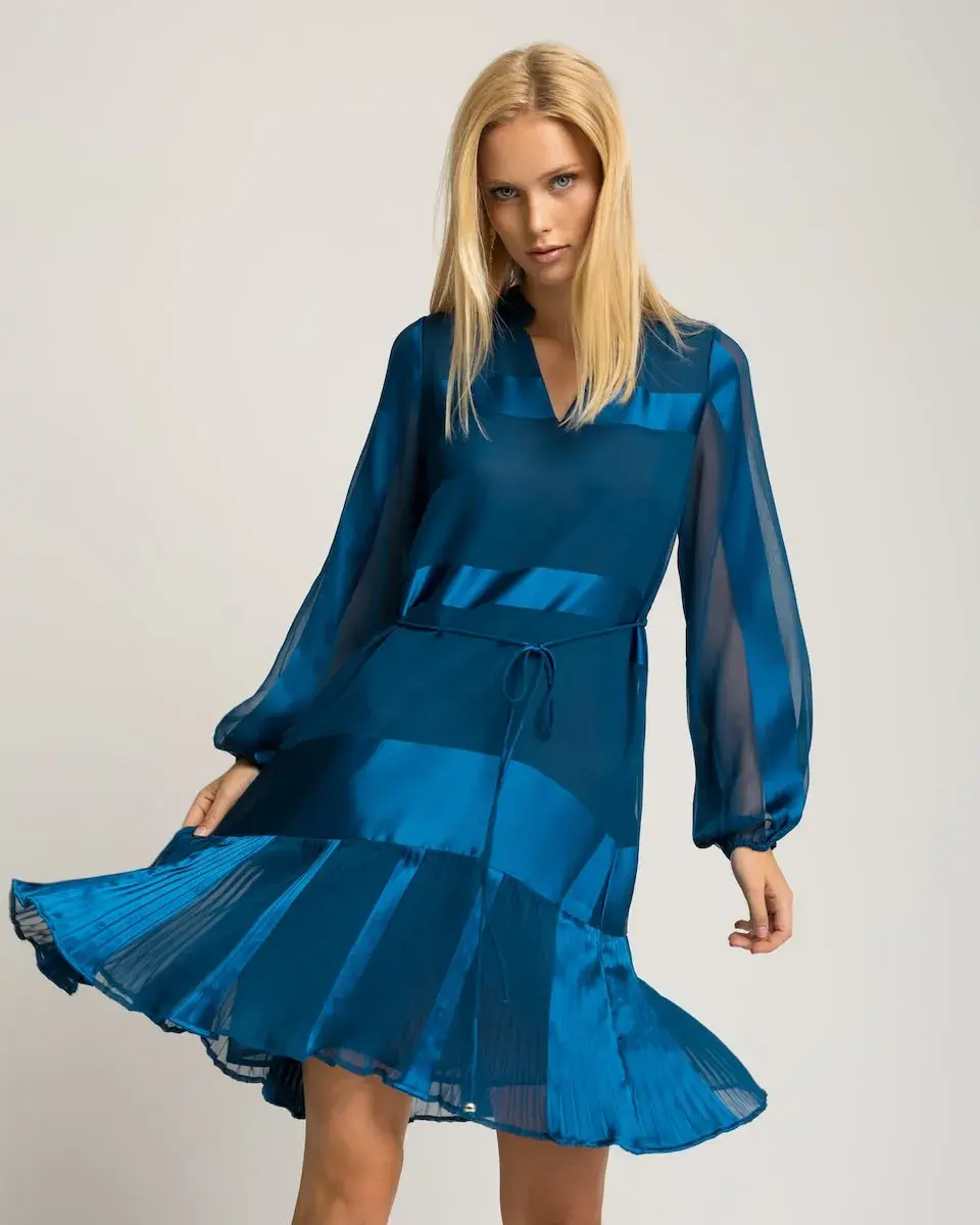 Короткое синее платье Niza, синий
Короткое синее платье Niza, синий