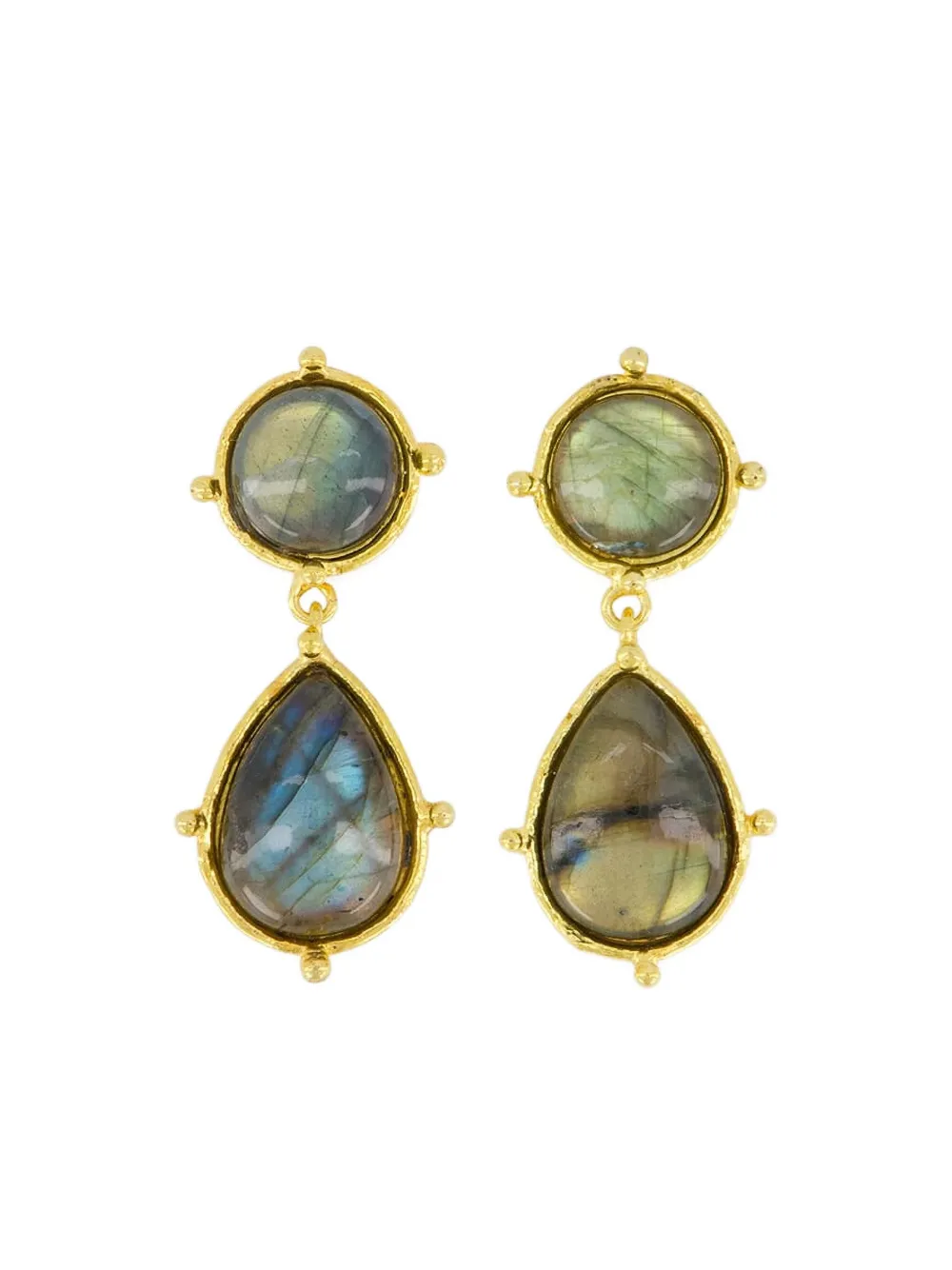 Серьги-подвески 2 Pierres Dots с лабрадоритом Sylvia Toledano
Серьги-подвески 2 Pierres Dots с лабрадоритом Sylvia Toledano