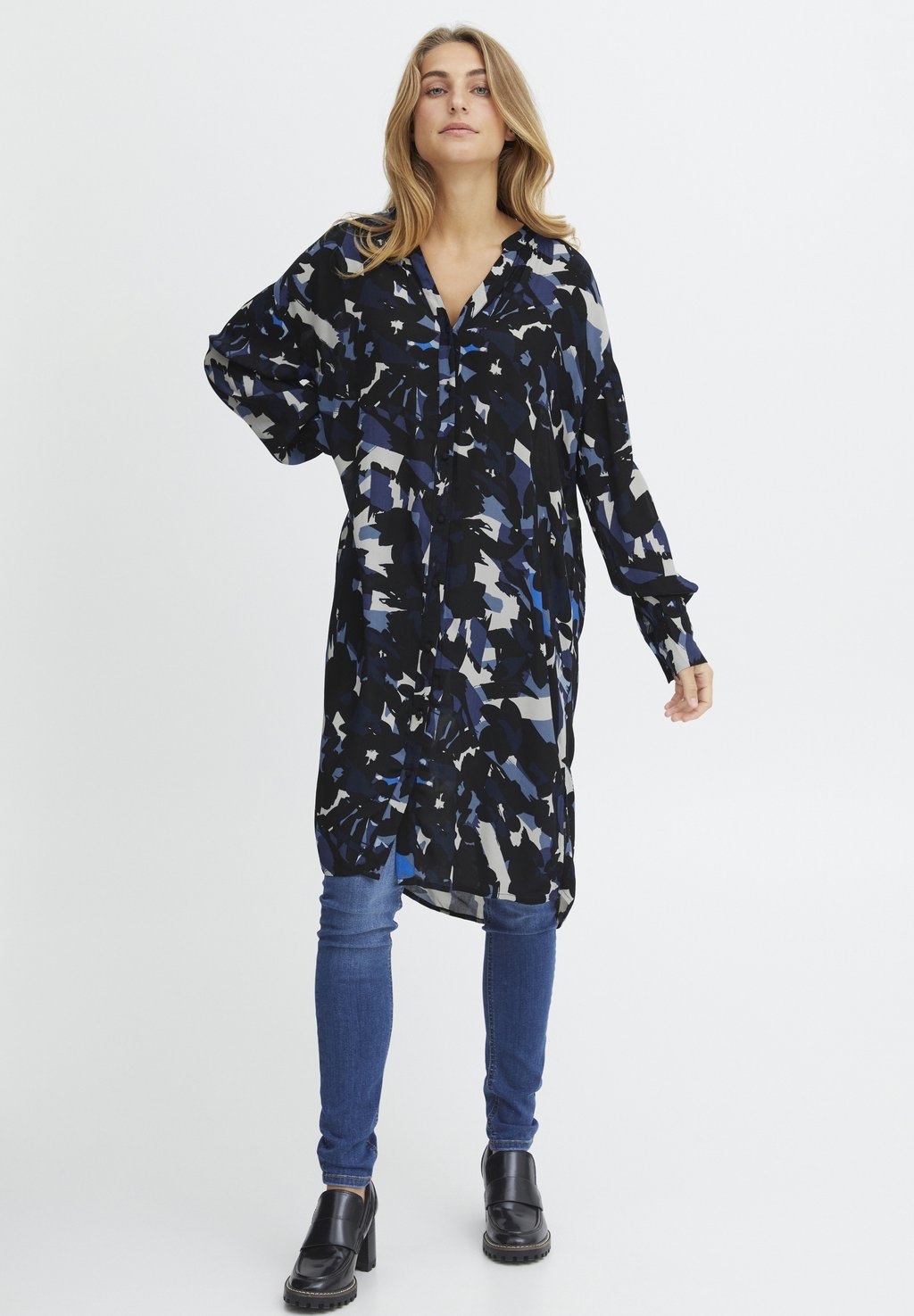 Платье-рубашка FRHELENA DR Fransa, синий
Платье-рубашка FRHELENA DR Fransa, синий