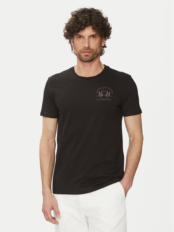 Футболка обычного кроя Vernie MAR009 JS206 La Martina, черный
Футболка обычного кроя Vernie MAR009 JS206 La Martina, черный