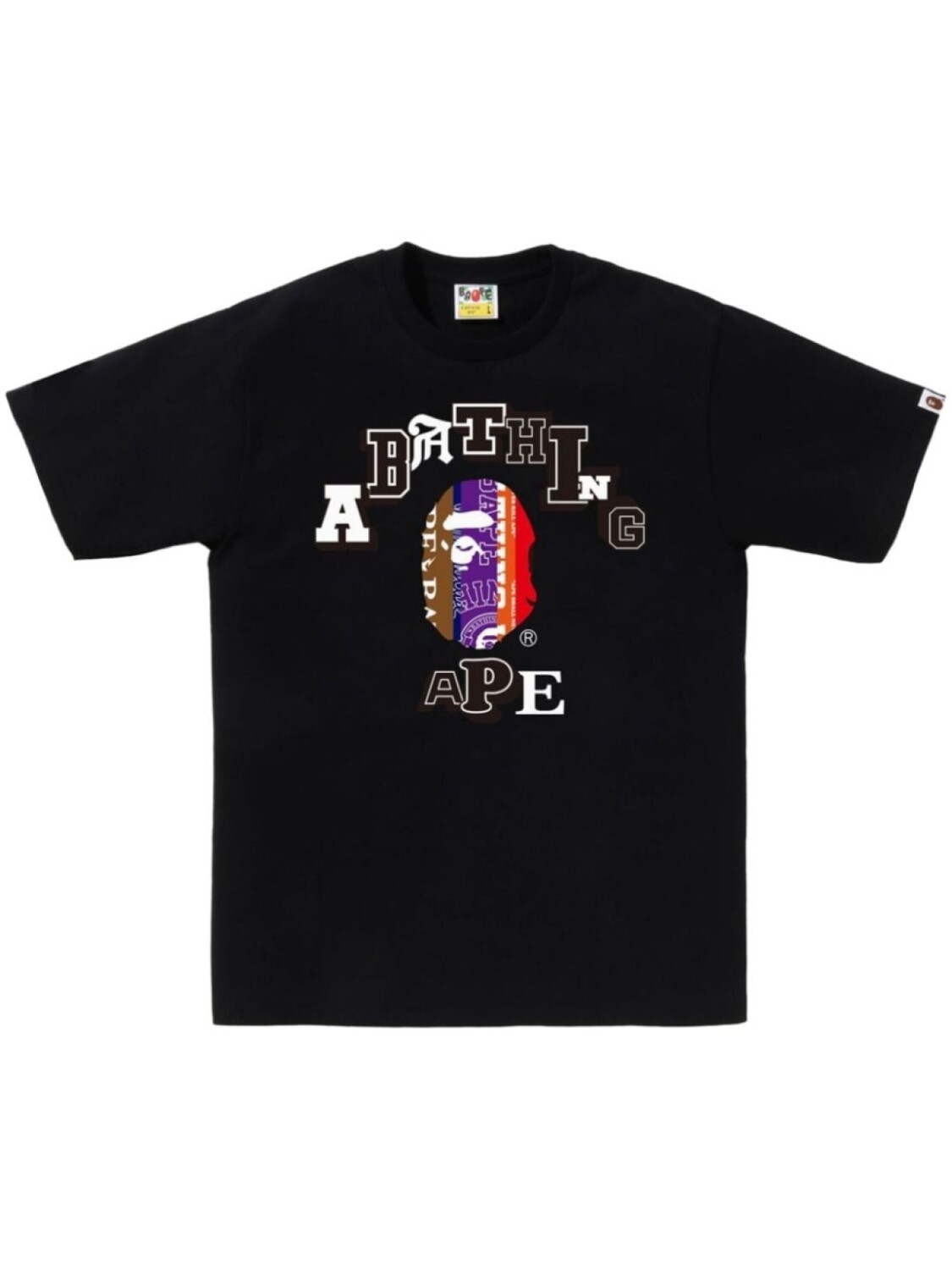 A BATHING APE футболка с логотипом, черный
A BATHING APE футболка с логотипом, черный