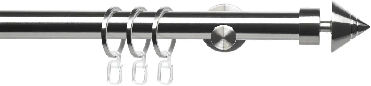 Карниз Liedeco "CELKEGEL01SG1L", 1 направляющая фиксированного размера, 1 направляющая фиксированного размера Ø 25 мм 240 см, Ø 25 мм, цвет edelstahlfarben
Карниз Liedeco "CELKEGEL01SG1L", 1 направляющая фиксированного размера, 1 направляющая фиксированного размера Ø 25 мм 240 см, Ø 25 мм, цвет edelstahlfarben