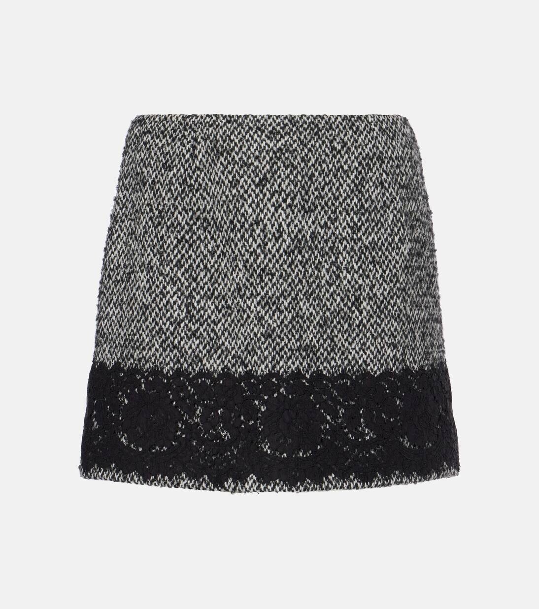 Мини-юбка из твида с кружевной отделкой Dolce&Gabbana, цвет fantasia
Мини-юбка из твида с кружевной отделкой Dolce&Gabbana, цвет fantasia
