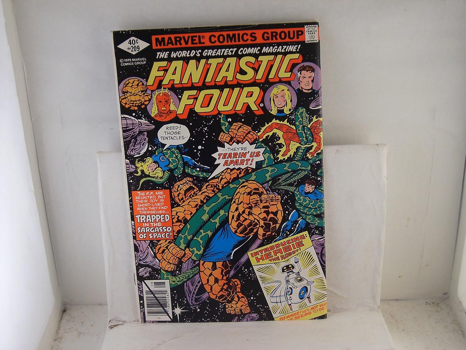 Fantastic Four #209 "1st Appearance Herbie the Robot"
Fantastic Four #209 "1st Appearance Herbie the Robot"