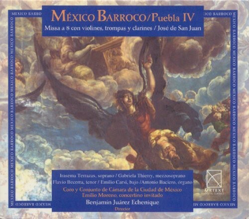 CD диск San Juan / Baciero / Mexico City Chamber Orch: San Juan Jose de : Baroque Mexico Vol. 4
CD диск San Juan / Baciero / Mexico City Chamber Orch: San Juan Jose de : Baroque Mexico Vol. 4
