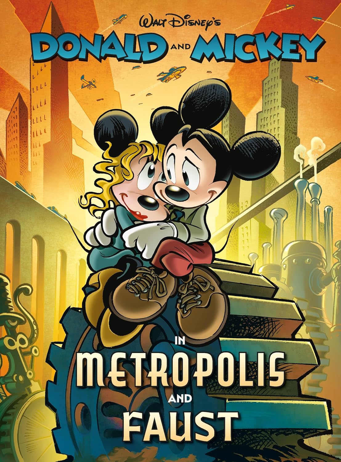 Walt Disney's Donald and Mickey in Metropolis and Faust (Disney Originals) (Fantagraphics)
Walt Disney's Donald and Mickey in Metropolis and Faust (Disney Originals) (Fantagraphics)