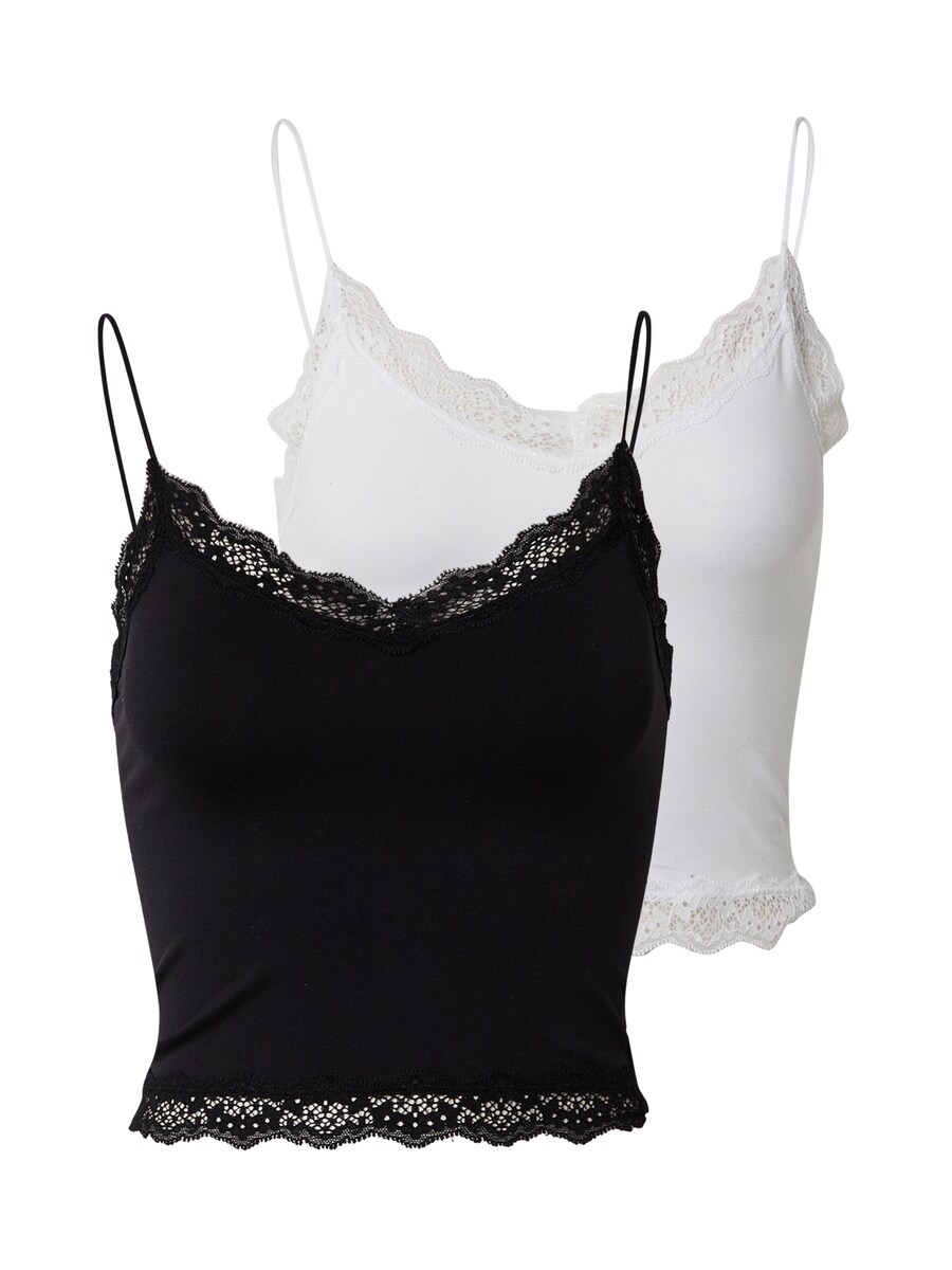 Нижняя рубашка ONLY VICKY, черный/белый
Нижняя рубашка ONLY VICKY, черный/белый